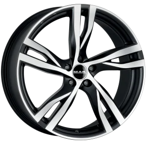 Mak Wheels – STOCKHOLM – Black – 18″x8″ 28mm – Summer Wheels – F8080KSIB28WSX